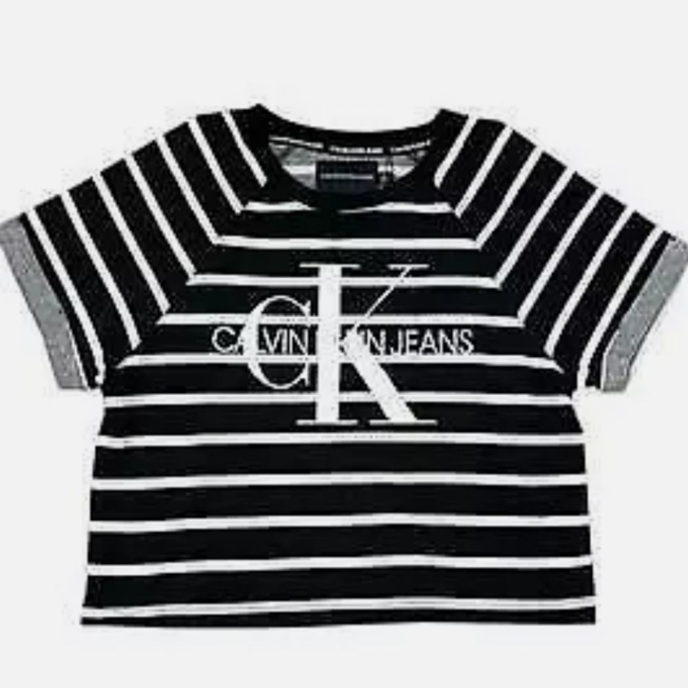 NEW Calvin Klein Monogram Logo Short Sleev… - Picture 2 of 9